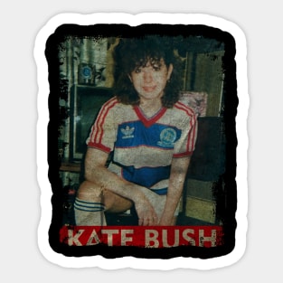 TEXTURE ART-Kate Bush - RETRO STYLE 1 Sticker